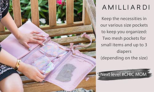 Diaper Changing Pad Portable with Credit Card Holder