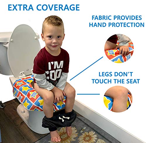 24 Large Disposable Toilet Seat Covers - Portable Potty Seat Covers