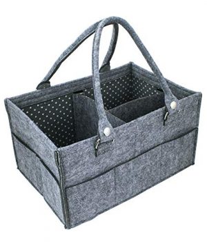 Diaper Caddy Organizer-Baby Shower Basket for Boy or Girl