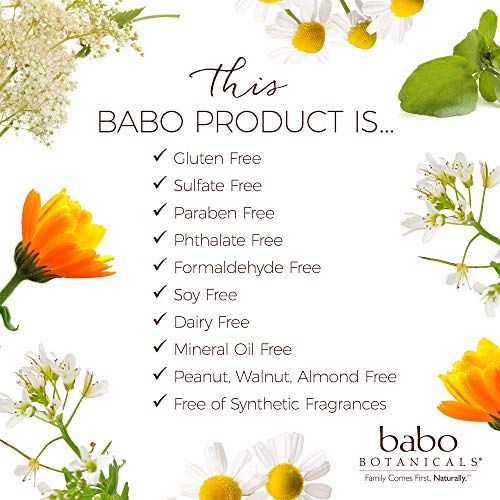 Babo Botanicals Soothing Baby Diaper Cream Perservative and Mineral Oil Free