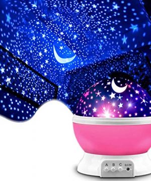 LED Baby Night Light Moon Star Projector