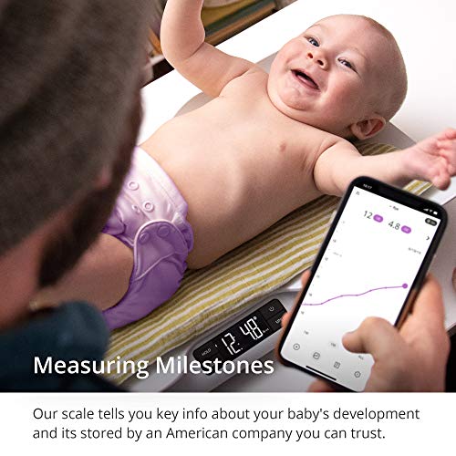 Greater Goods Smart Baby Scale, Bluetooth Connected Device