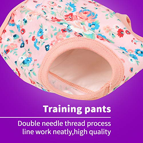 8 Packs Toddler Training Underwear for Boy and Girls