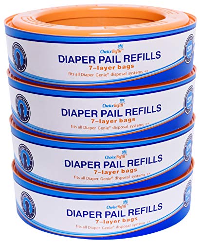 ChoiceRefill Compatible with Diaper Genie Pails