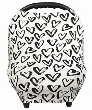Gufix Infant Car Seat Cover, The Stretchy Nursing Scarf