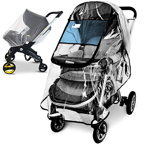 Stroller Rain Cover and Baby Stroller Mosquito Net