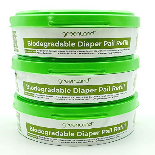 Greenland Biodegradable Diaper Pail Refills Compatible