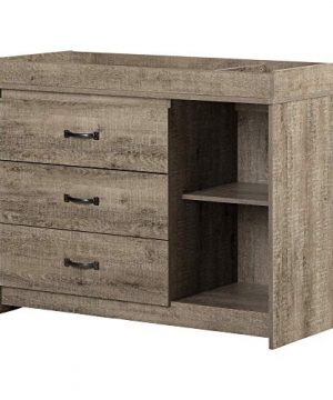 Tassio Changing Table Weathered Oak South Shore