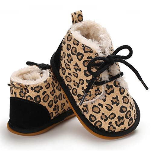 Baby Booties Newborn Boy Girl Shoes Winter Warm Fur Lining
