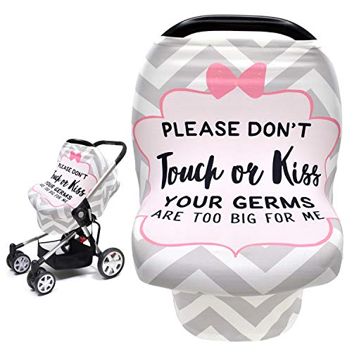 No Touch Sign Car Seat Cover for Babies