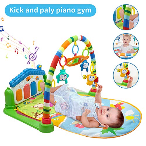 WYSWYG Baby Gym Jungle Musical Play Mats for Floor
