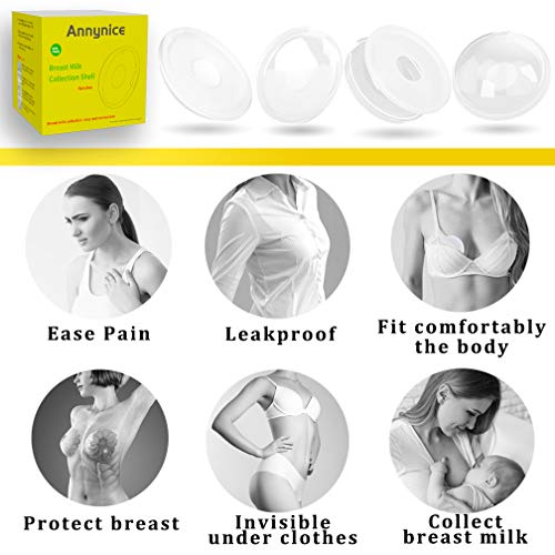 Safeguard Your Breastfeeding Journey with 100% Food-Grade Silicone Breast Shells
