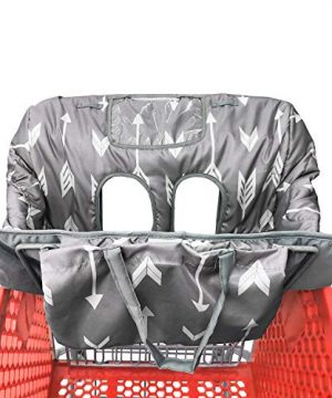 Waterproof 2-in-1 Baby Shopping Cart Cover & High Chair
