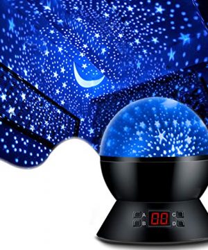 MOKOQI Star Projector Night Lights for Kids With Timer