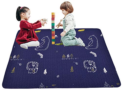 Washable Baby Portable Cotton Play Mat
