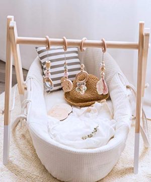 Organic Wooden Play Gym Baby Play