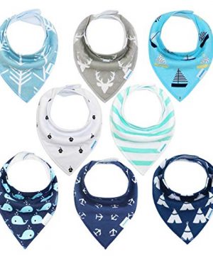 Baby Drool Bibs Soft and Absorbent for Boys Girls