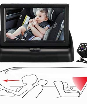 Itomoro Baby Car Mirror, View Infant in Rear Facing Seat