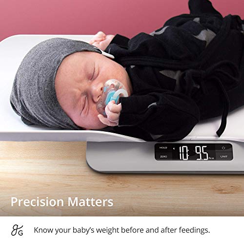 Greater Goods Baby Scale, Perfect for Readings Before and After Feedings