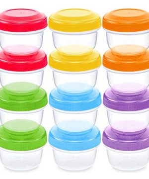 WeeSprout Leakproof Baby Food Storage - 12 Container Set