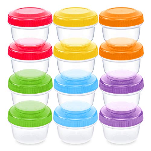 WeeSprout Leakproof Baby Food Storage - 12 Container Set