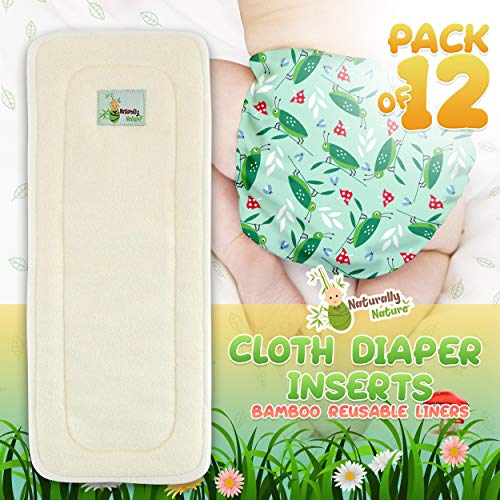 Naturally Natures Cloth Diaper Inserts 5 Layer