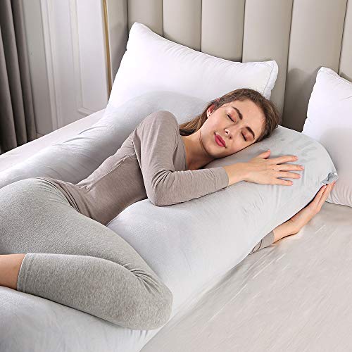 CDEN Pregnancy Pillow, U Shaped Full Body Pillow 55"