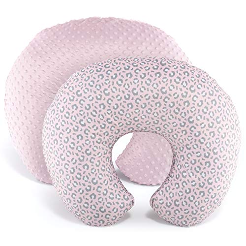 The Peanutshell Nursing Pillow Cover Set for Baby Girls