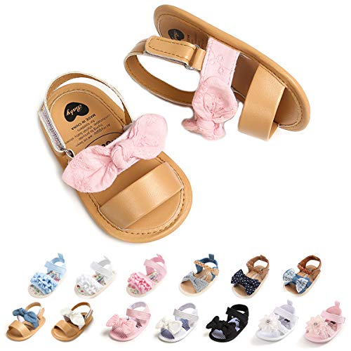 Adorable Summer Mary Jane Sandals with Bowknot for Baby Girls, Perfect for Princess Costumes and Crib Shoes.
