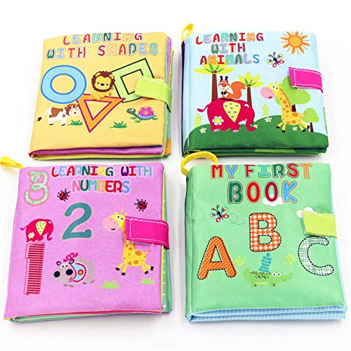 Little Bado Baby Books 4 Set Early Learning