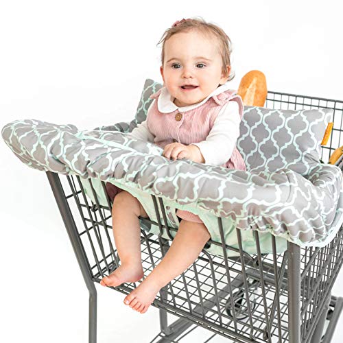 BINXY BABY 2-in-1 Cushy Cart Cover and High Chair Cover