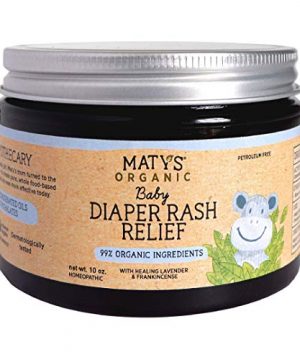 Maty's Baby Diaper Rash Relief - Made With 99 % Organic Ingredients.