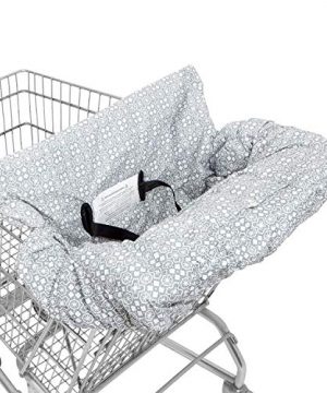 Waterproof 2-in-1 Baby Shopping Cart Cover, High Chair Covers