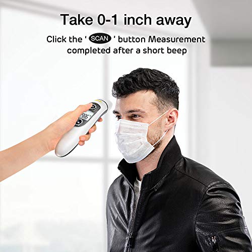 Infrared Thermometer for Adults,Forehead and Ear