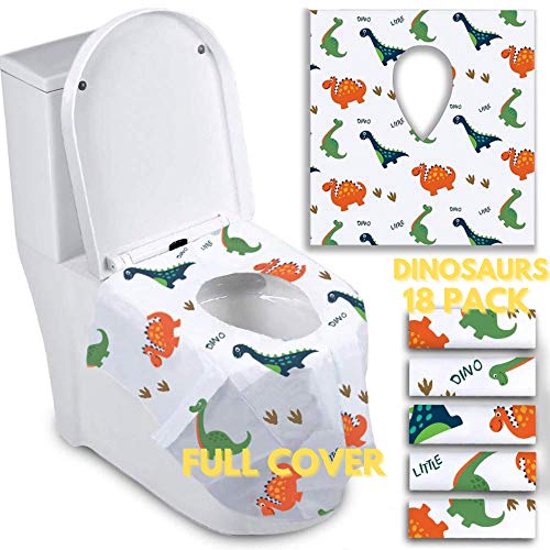 Disposable Toilet Seat Covers for Toddlers - Individually Wrapped
