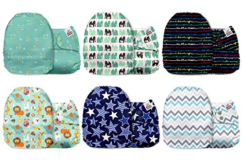 Baby Washable Reusable Pocket Cloth Diapers