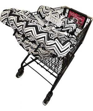 Shopping Cart Cover For Baby- 2-in-1 - Foldable Portable Seat