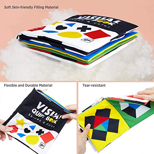 High Contrast Black and White Books NonToxic