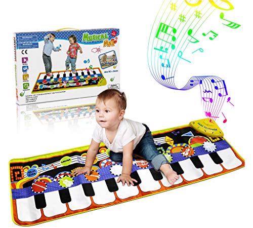 RenFox Kids Musical Mats, Music Piano Keyboard Dance