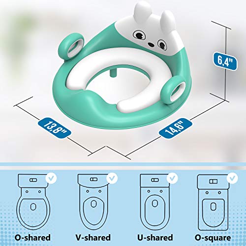 Potty Training Fun and Safe with the Rabbit Design Toddler Toilet Seat