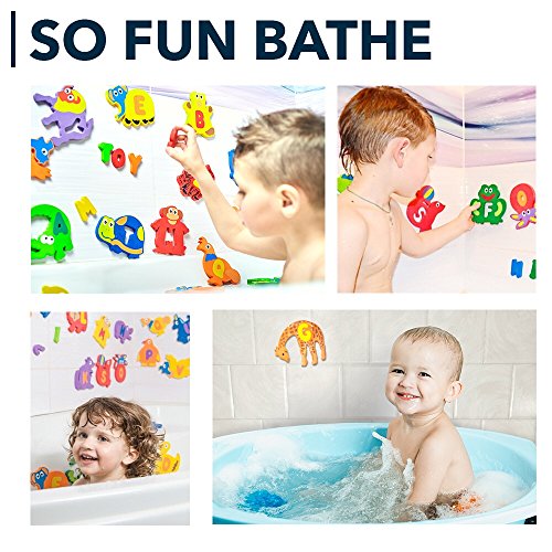 Set Letters Animals Baby Bath Toy Educational