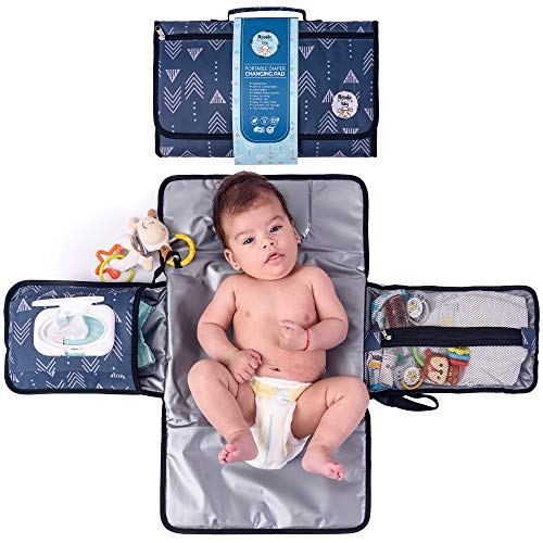 Portable Diaper Changing Pad by Meraki Baby | Waterproof