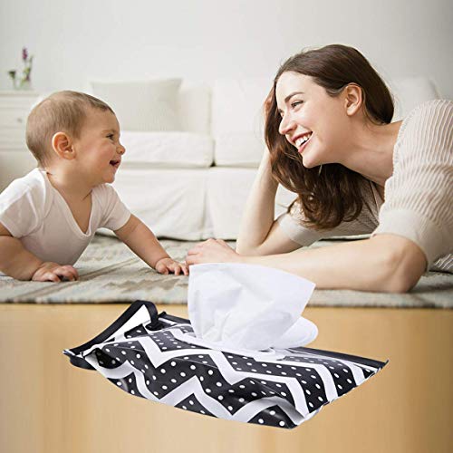 Baby Wipe Holder, Flushable Wipes Dispenser Baby Reusable Wipes Container