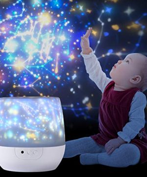 Night Light Projector for Kids, with 12 Films of Early Education