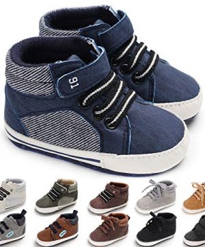 KaKaKiKi Baby Boys Girls Ankle High-Top Sneakers Shoes