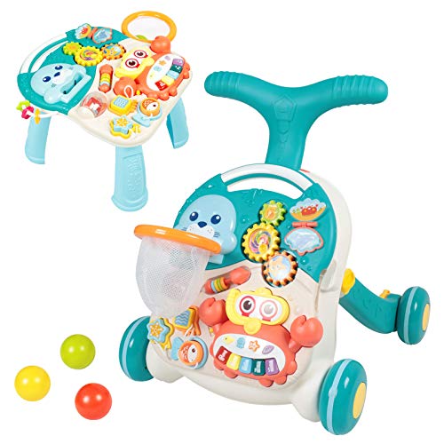 Baby Walkers for Boys and Girls - Sit-to-Stand Learning Walker