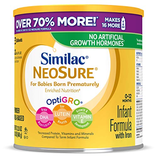 Similac NeoSure Infant Formula with Iron, For Babies Born Prematurely