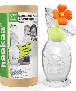 Breast Pump with Suction Base and Flower Stopper