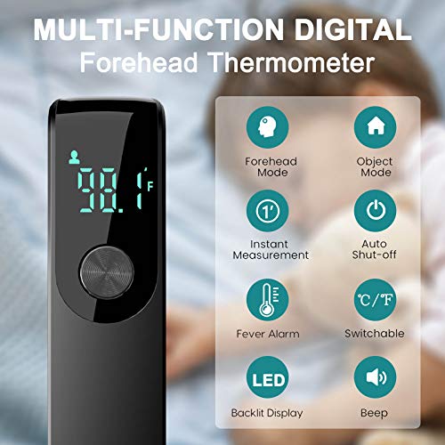 Touchless Forehead Thermometer for Adults, Kids