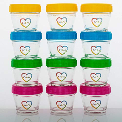 Baby Food Storage Containers for Storing Food or Breastmilk Formula